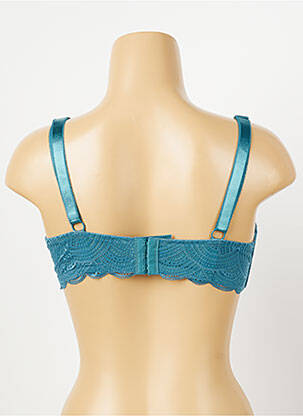 Soutien-gorge sans armature haut soutien-gorge moulé bleu DAMART femme