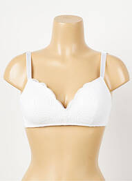 Soutien-gorge sans armature haut soutien-gorge moulé blanc DAMART femme