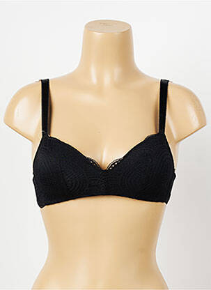 Soutien-gorge sans armature haut soutien-gorge moulé noir DAMART femme