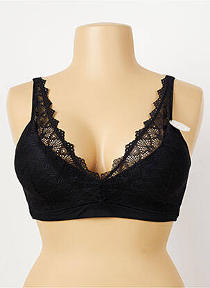 Soutien-gorge sans armature haut soutien-gorge moulé noir DAMART femme