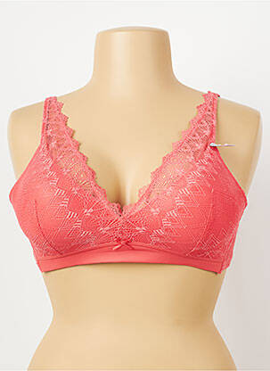 Soutien-gorge sans armature haut soutien-gorge moulé orange DAMART femme