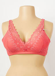 Soutien-gorge sans armature haut soutien-gorge moulé orange DAMART femme