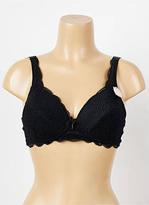 Soutien-gorge sans armature haut soutien-gorge moulé noir DAMART femme