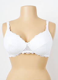 Soutien-gorge sans armature haut soutien-gorge moulé blanc DAMART femme