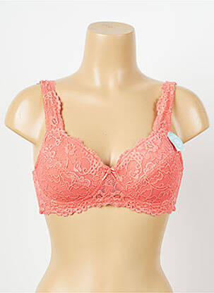 Soutien-gorge sans armature haut soutien-gorge moulé orange DAMART femme