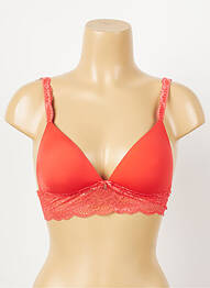 Soutien-gorge sans armature haut soutien-gorge moulé orange AUBADE femme