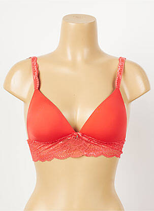 Soutien-gorge sans armature haut soutien-gorge moulé orange AUBADE femme