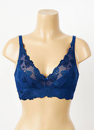 Soutien-gorge sans armature haut soutien-gorge moulé bleu AUBADE femme