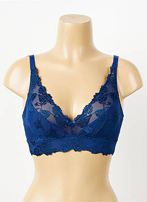 Soutien-gorge sans armature haut soutien-gorge moulé bleu AUBADE femme