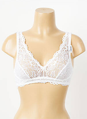 Soutien-gorge sans armature bralettes blanc DAMART femme
