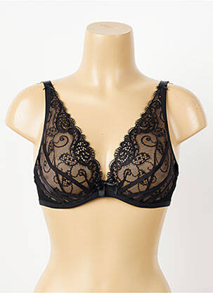 Soutien-gorge légère et transparente haut soutien-gorge emboitant noir AUBADE femme