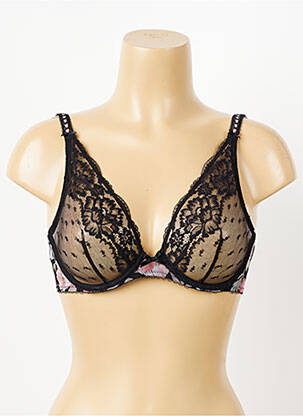 Soutien-gorge légère et transparente haut soutien-gorge emboitant noir AUBADE femme