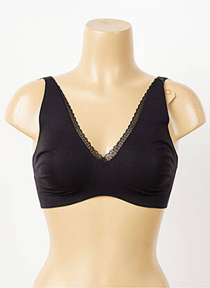 Soutien-gorge sans armature haut soutien-gorge emboitant noir DAMART femme