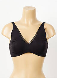 Soutien-gorge sans armature haut soutien-gorge emboitant noir DAMART femme