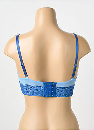 Soutien-gorge haut soutien-gorge push-up haut soutien-gorge push-up bleu CYBÈLE femme