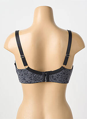 Soutien-gorge effet matière satinée haut soutien-gorge moulé gris CYBÈLE femme