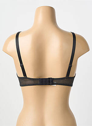 Soutien-gorge effet matière satinée haut soutien-gorge moulé noir AUBADE femme