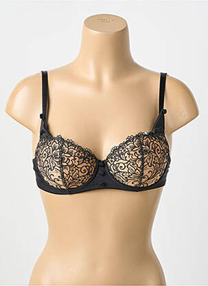 Soutien-gorge légère et transparente haut soutien-gorge moulé noir KARL LAGERFELD X AUBADE femme