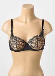 Soutien-gorge légère et transparente haut soutien-gorge moulé noir KARL LAGERFELD X AUBADE femme