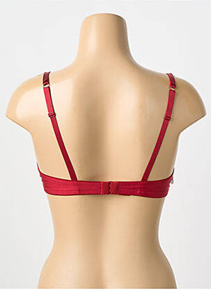 Soutien-gorge légère et transparente haut soutien-gorge moulé rouge KARL LAGERFELD X AUBADE femme