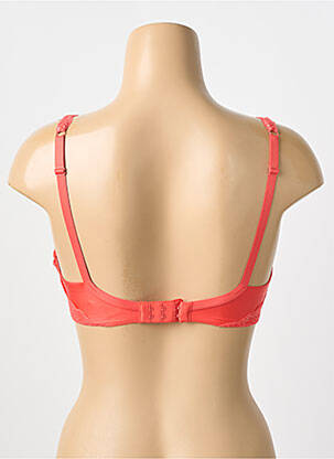 Soutien-gorge effet matière satinée haut soutien-gorge moulé orange AUBADE femme