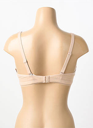 Soutien-gorge effet matière satinée haut soutien-gorge moulé chair SIMONE PERELE femme
