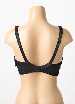 Soutien-gorge effet matière satinée haut soutien-gorge moulé noir AUBADE femme