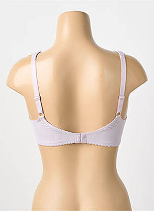Soutien-gorge effet matière satinée haut soutien-gorge moulé violet NATURANA femme