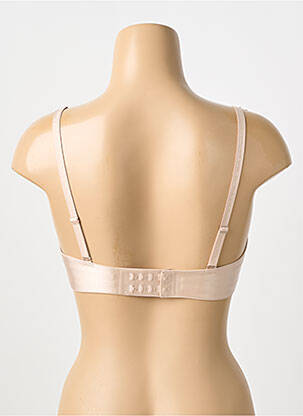 Soutien-gorge effet matière satinée haut soutien-gorge moulé beige PASSIONATA femme