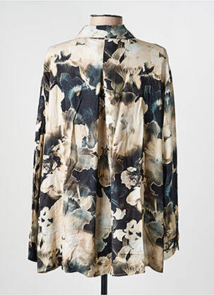 Blouse imprimé fantaisie manches longues noir RHUM RAISIN femme