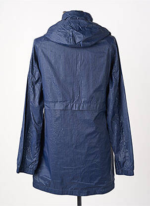 Coupe-vent poches a capuche bleu VIRGINIA BLU' femme