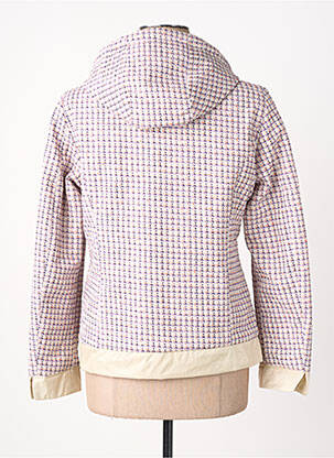 Doudoune poches a capuche beige VIRGINIA BLU' femme