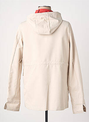 Imperméable manches longues a capuche beige VIRGINIA BLU' femme
