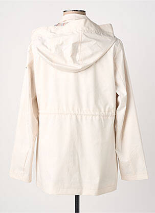 Imperméable manches longues a capuche beige VIRGINIA BLU' femme