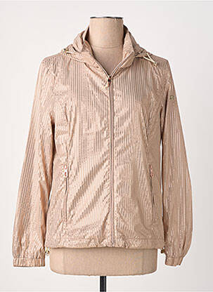 Coupe-vent poches a capuche rose VIRGINIA BLU' femme