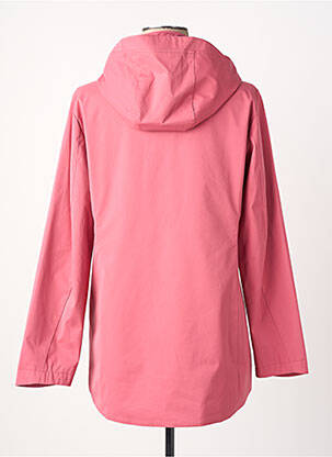 Imperméable manches longues a capuche rose VIRGINIA BLU' femme