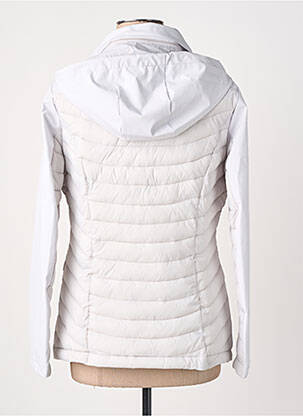 Doudoune poches a capuche gris VIRGINIA BLU' femme
