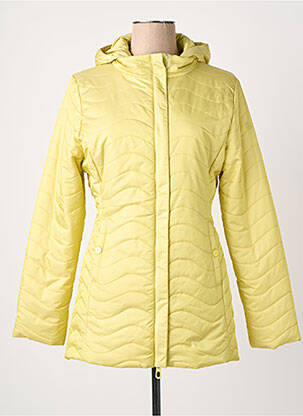 Doudoune poches a capuche vert VIRGINIA BLU' femme