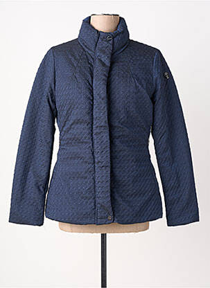 Doudoune manches longues sans capuche bleu VIRGINIA BLU' femme