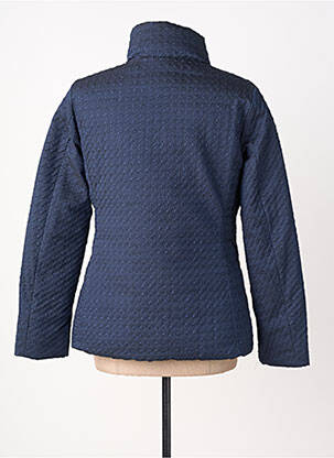 Doudoune manches longues sans capuche bleu VIRGINIA BLU' femme