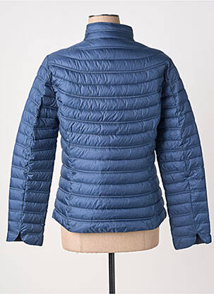 Doudoune manches longues sans capuche bleu VIRGINIA BLU' femme