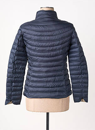 Doudoune manches longues sans capuche bleu fonce VIRGINIA BLU' femme