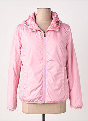 Blouson effet matière satinée rose IL GRANCHIO femme