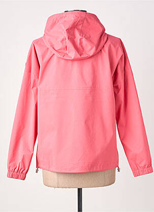 Coupe-vent poches a capuche rose IL GRANCHIO femme