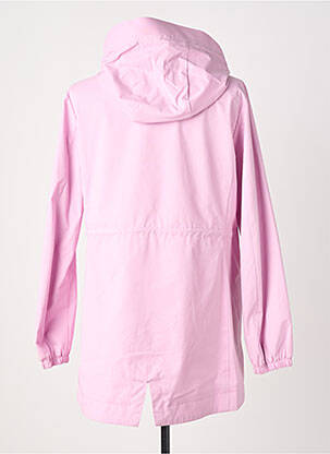 Coupe-vent poches a capuche rose clair IL GRANCHIO femme