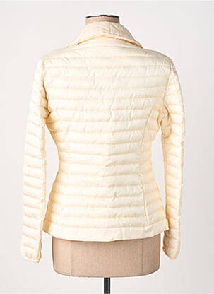 Doudoune poches sans capuche beige VIRGINIA BLU' femme