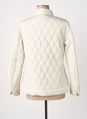 Doudoune poches sans capuche beige VIRGINIA BLU' femme