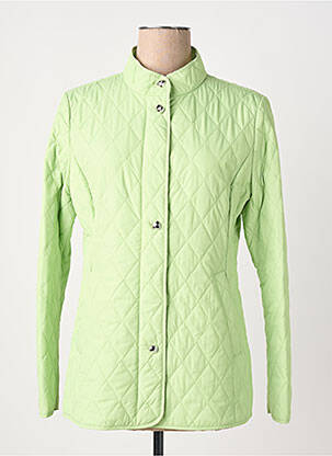 Doudoune poches sans capuche vert VIRGINIA BLU' femme