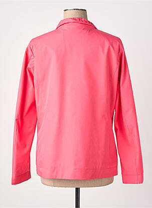 Coupe-vent finition intérieure doublure imprimée sans capuche rose VIRGINIA BLU' femme