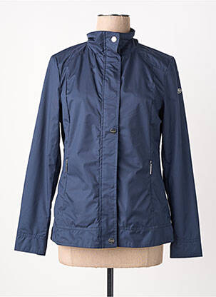 Coupe-vent finition intérieure doublure imprimée sans capuche noir VIRGINIA BLU' femme